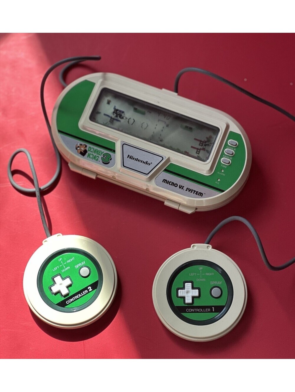 Nintendo Micro Vs. System Donkey Kong 3 WORKING
